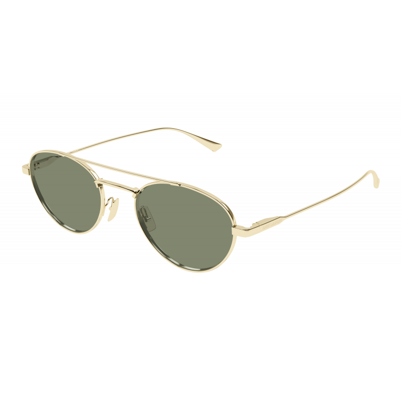 Sunglasses Saint Laurent SL 97 - 004 Gold / Green 51mm