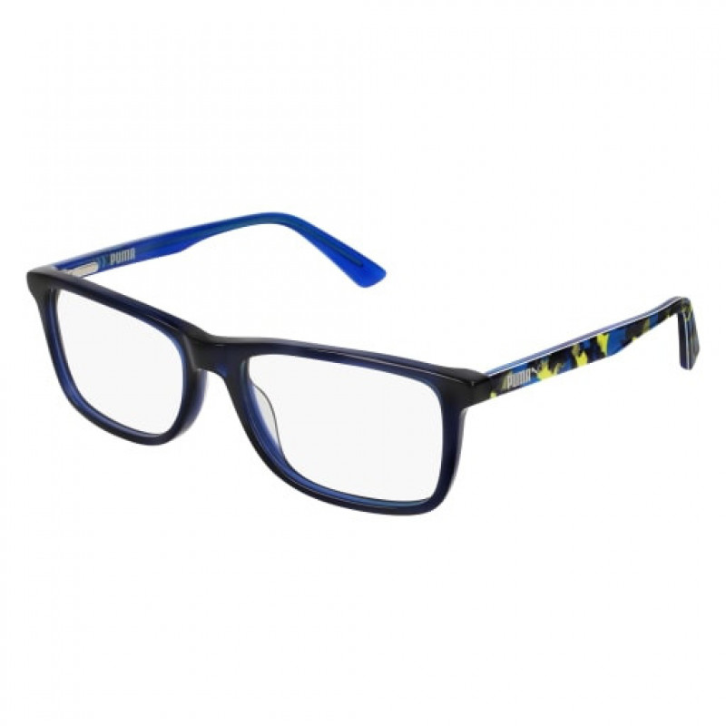 Eyeglasses Puma PJ 0020 O- 002 Blue / Transparent Multicolor Eyeglasses Puma PJ 0020 O- 002 Blue / Transparent Multicolor
