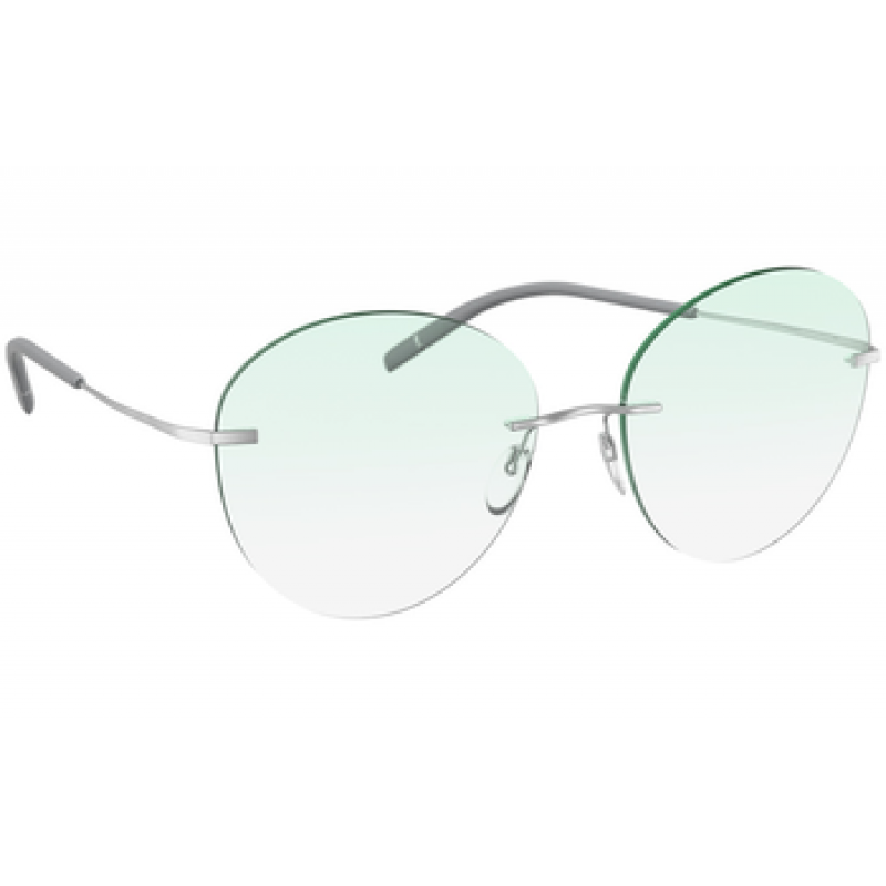 Eyeglasses Silhouette TMA - The Icon II ( 5541 ) 7005 Spheric Silver Special Glazing Eyeglasses Silhouette TMA - The Icon II ( 5541 ) 7005 Spheric Silver Special Glazing