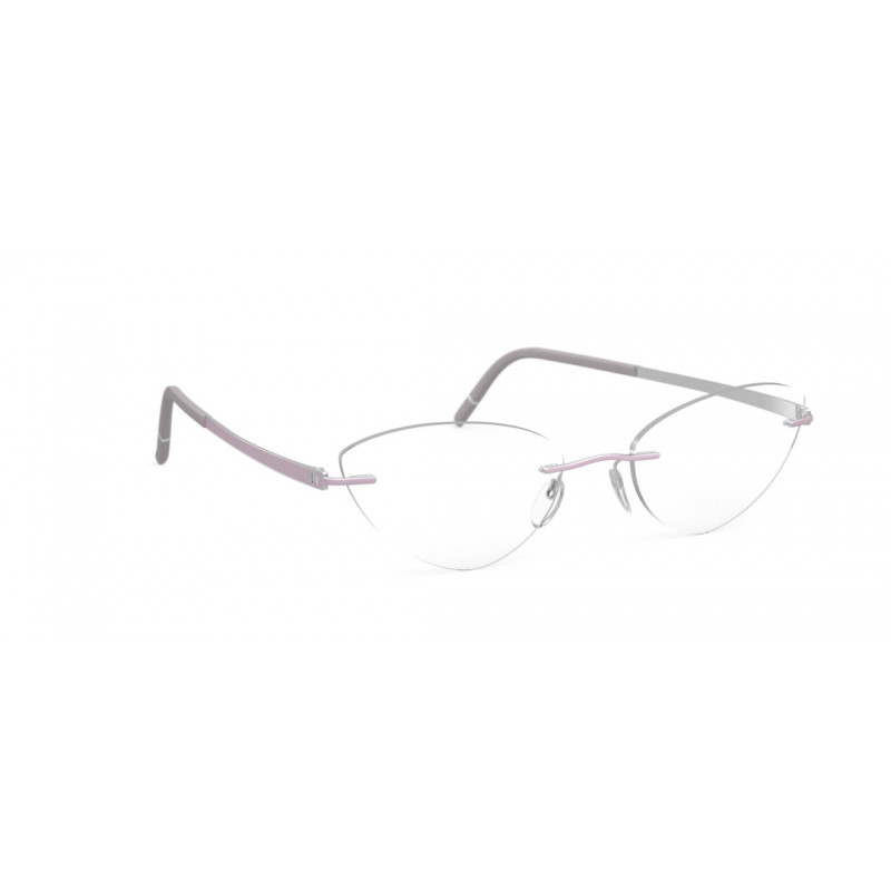 Eyeglasses Silhouette Momentum Chassis Rimless 5529 4000 Rhodium / Heather Violet Eyeglasses Silhouette Momentum Chassis Rimless 5529 4000 Rhodium / Heather Violet