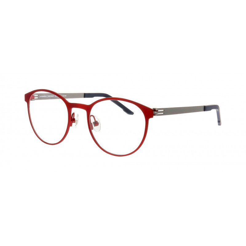 Eyeglasses Pro-design Denmark CONNECT 1 4021 Red Medium Matt / Nosepad Eyeglasses Pro-design Denmark CONNECT 1 4021 Red Medium Matt / Nosepad