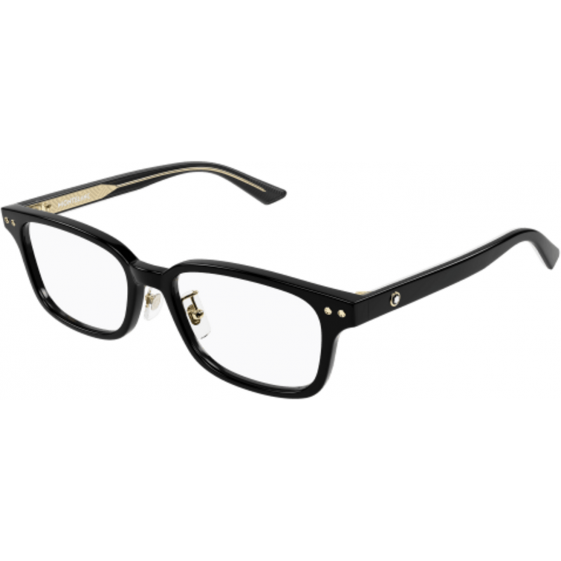 Eyeglasses Montblanc MB 0379 OJ- 001 Black / Transparent 53mm