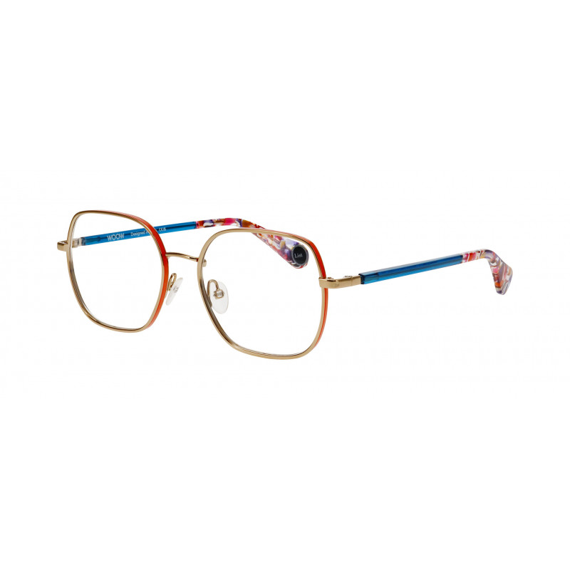 Eyeglasses WOOW PLAY LIST 1 901 Shiny Yellow Gold / Nosepad