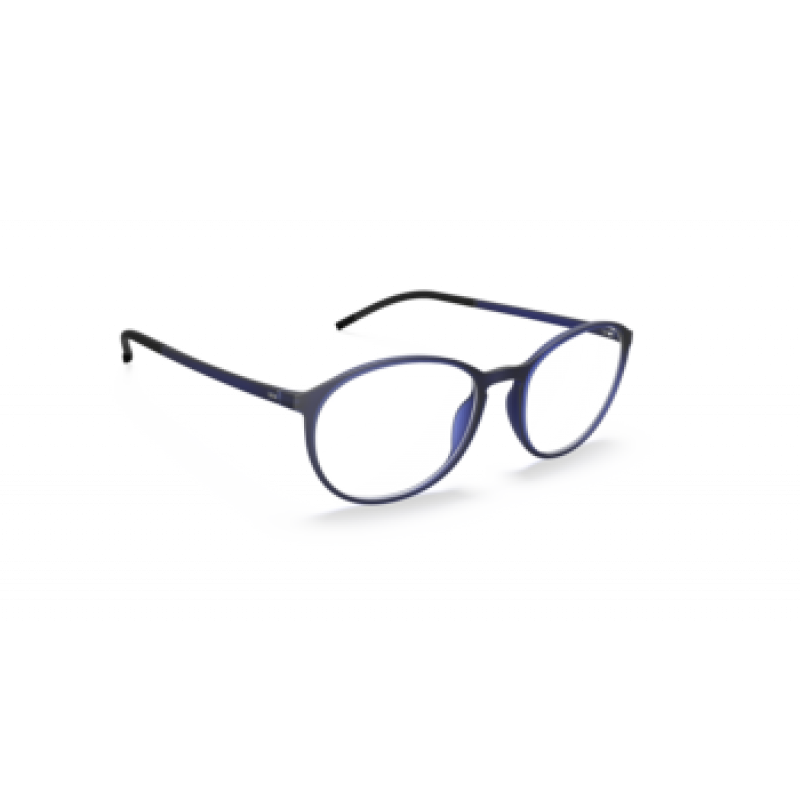 Eyeglasses Silhouette SPX Illusion Full Rim 2940 4560 Navy Blue Eyeglasses Silhouette SPX Illusion Full Rim 2940 4560 Navy Blue