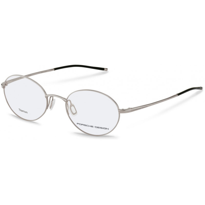 Sunglasses Porsche Design P 8786 c000 Silver W Black Tips 51mm