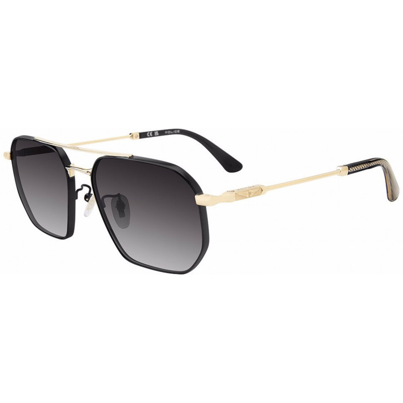 Sunglasses Police SPLP 34 0302 Rose Gld Semi Matt Blk Sunglasses Police SPLP 34 0302 Rose Gld Semi Matt Blk