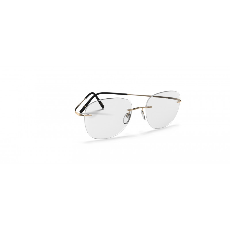 Eyeglasses Silhouette Titan Minimal Art Stellar Chassis Rimless 5599 7530 Astral Gold Eyeglasses Silhouette Titan Minimal Art Stellar Chassis Rimless 5599 7530 Astral Gold