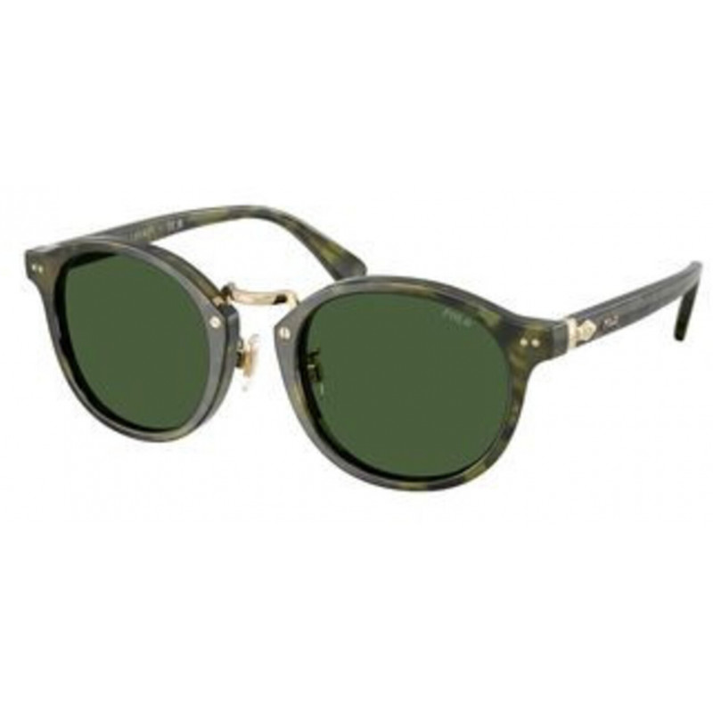 Sunglasses Polo PH 4230 543671 Shiny Green Havana / Bottle Polyamide Standard 50mm