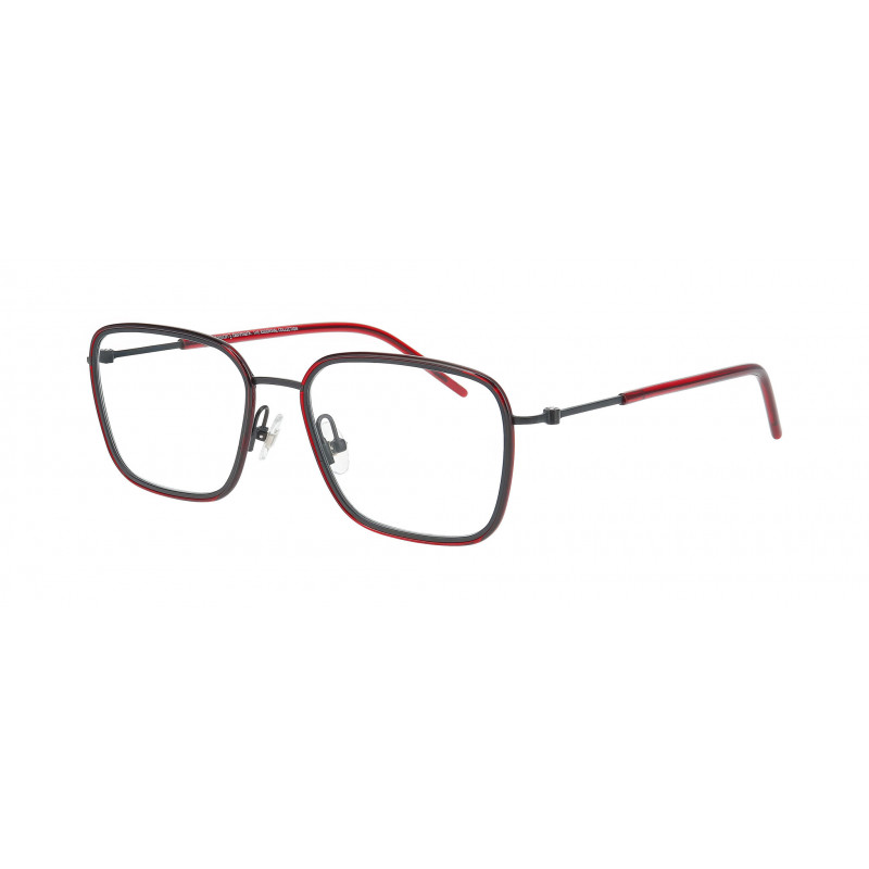 Eyeglasses Pro-design Denmark GROOVE 2 4031 Red Dark Matt / Nosepad Eyeglasses Pro-design Denmark GROOVE 2 4031 Red Dark Matt / Nosepad