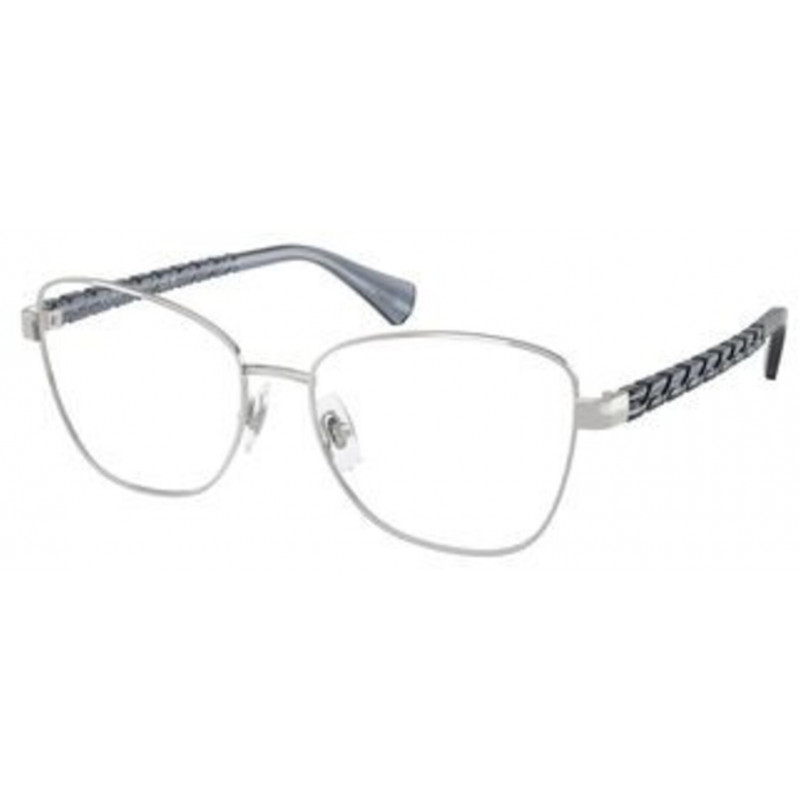 Eyeglasses Ralph RA 6064 9001 Shiny Silver / Demo 53mm