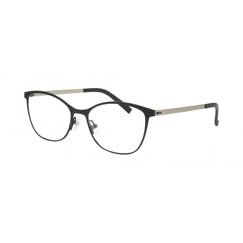 Eyeglasses Pro-design Denmark STITCH 5 6021 Black Medium Matt / Nosepad 55mm