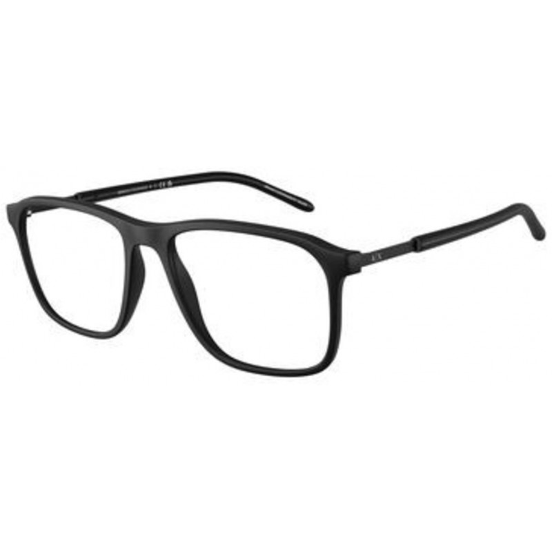 Eyeglasses Armani Exchange AX 3131 8078 Matte Black Demo Lens 54mm