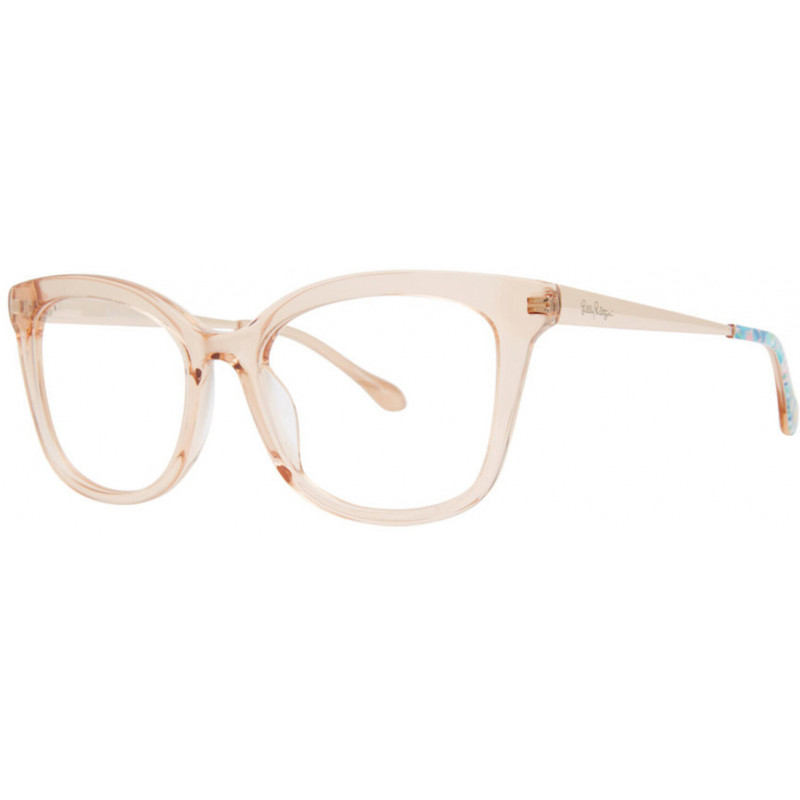 Eyeglasses Lilly Pulitzer Lemlie Pink Crystal Eyeglasses Lilly Pulitzer Lemlie Pink Crystal
