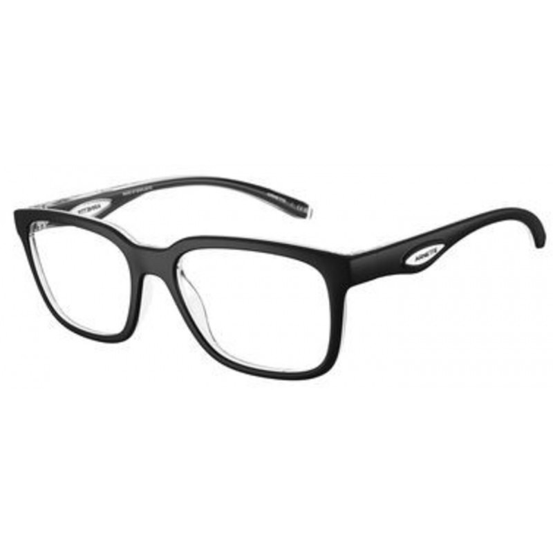 Eyeglasses Arnette AN 7284 3010 Black Crystal Demo Lens 54mm
