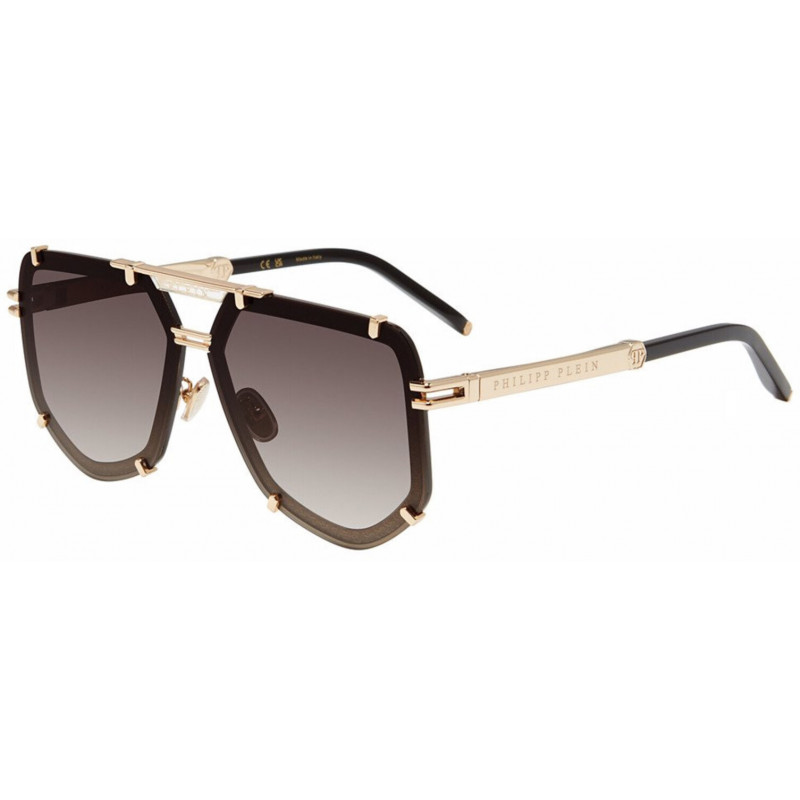 Sunglasses Philipp Plein SPP 132 0301 Rose Gold/Black - 66mm