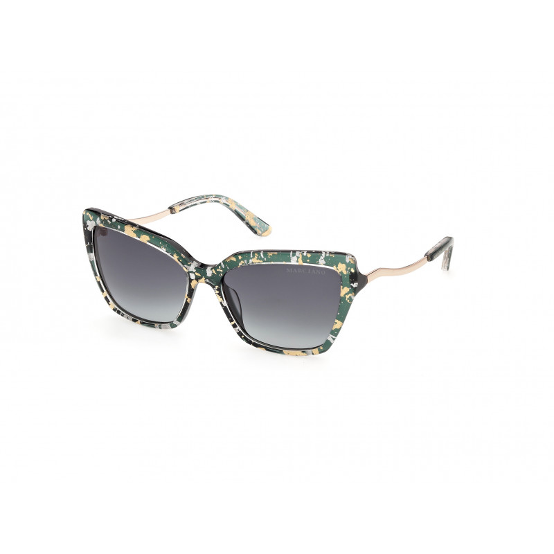 Sunglasses Guess By Marciano GM 00046 98P Shiny Dark Green / Pale Gold 57mm
