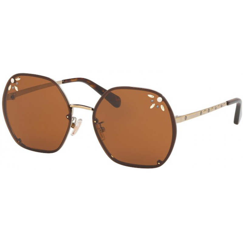 Sunglasses Coach HC 7095 H 900573 Light Gold display picture 2