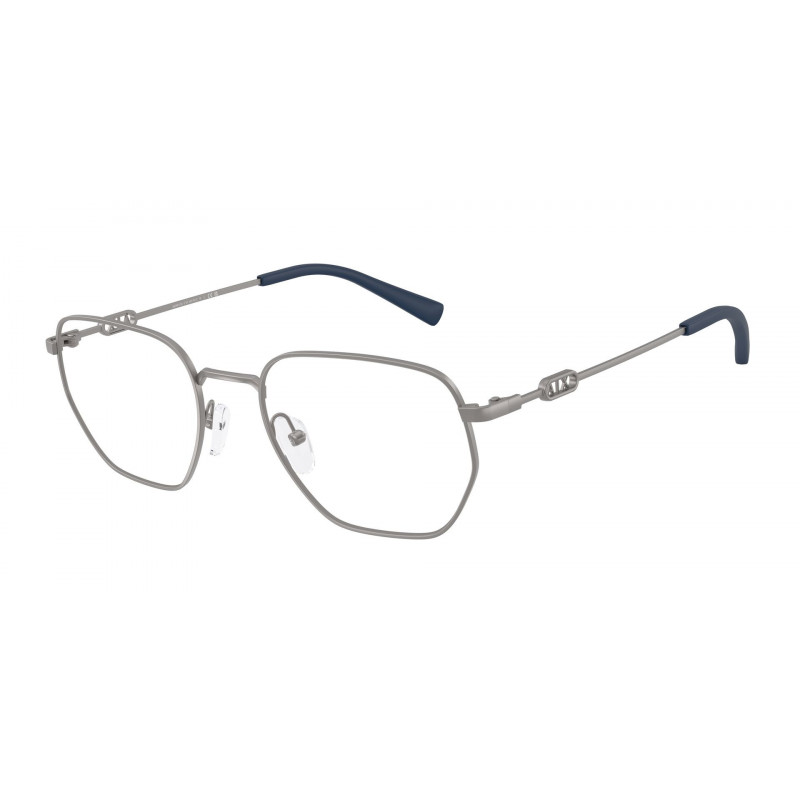 Eyeglasses Armani Exchange AX 1074 6003 Matte Gunmetal Demo Lens 53mm