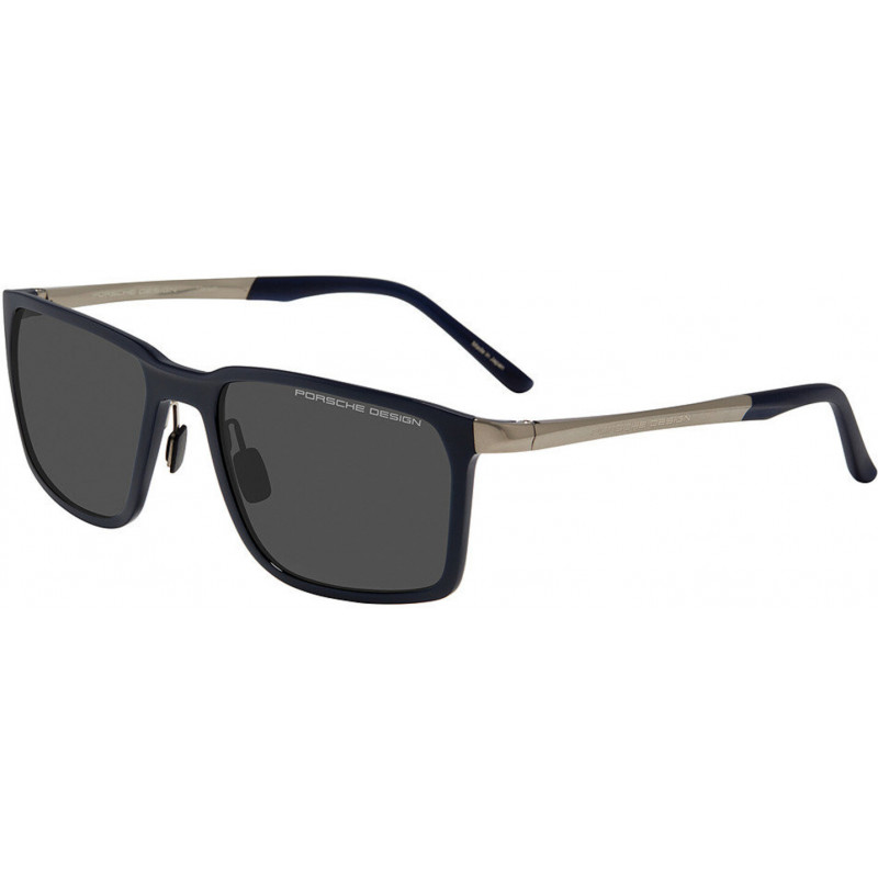 Sunglasses Porsche Design P 86002 b415 Dark Blue/Dk Grey 58mm