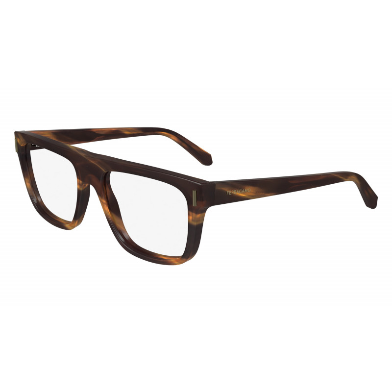 Eyeglasses FERRAGAMO SF 2997 216 Striped Brown Eyeglasses FERRAGAMO SF 2997 216 Striped Brown