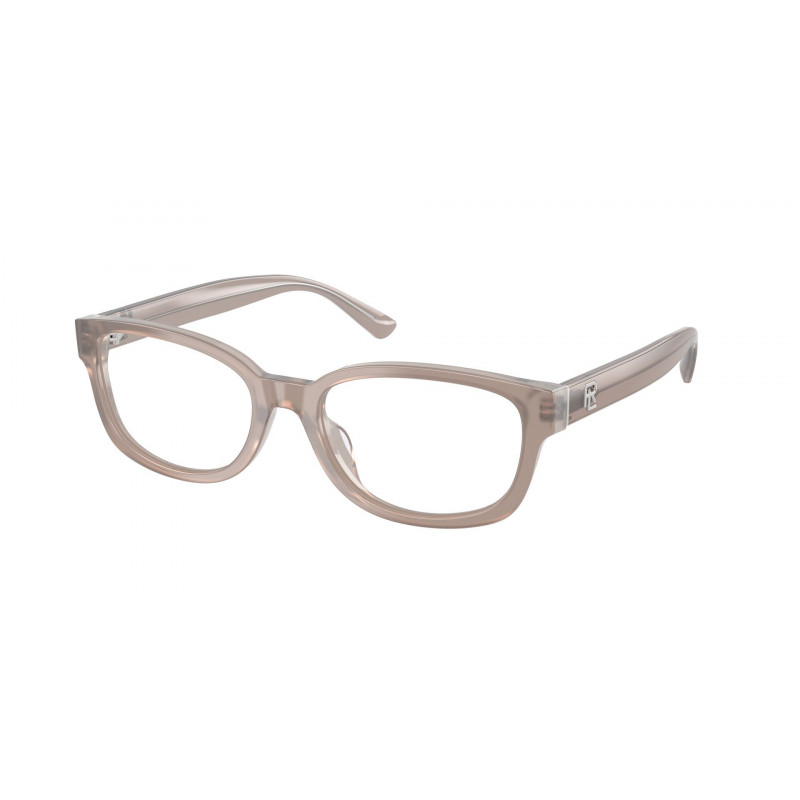 Eyeglasses Ralph Lauren RL 6261 U 6349 Top Transp Light Brown/Grey / Demo Lens 52mm