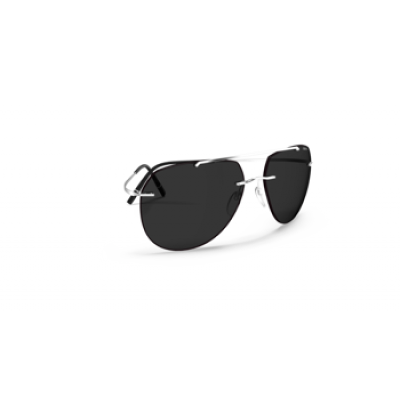Sunglasses Silhouette TMA Collection 8744 7310 Titanium / Black Sunglasses Silhouette TMA Collection 8744 7310 Titanium / Black
