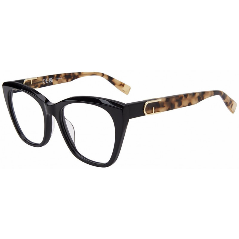 Sunglasses Furla VFU 825 V 700y Shiny Black 53mm