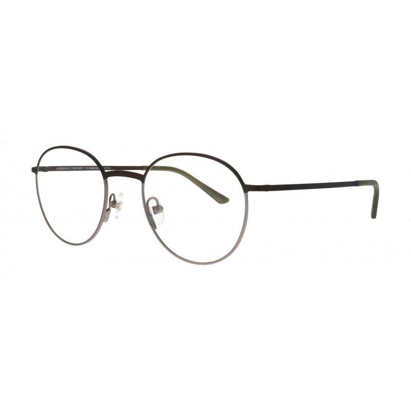 Eyeglasses Pro-design Denmark Model 1438 9531 Green Dark Matt / Nosepad Eyeglasses Pro-design Denmark Model 1438 9531 Green Dark Matt / Nosepad