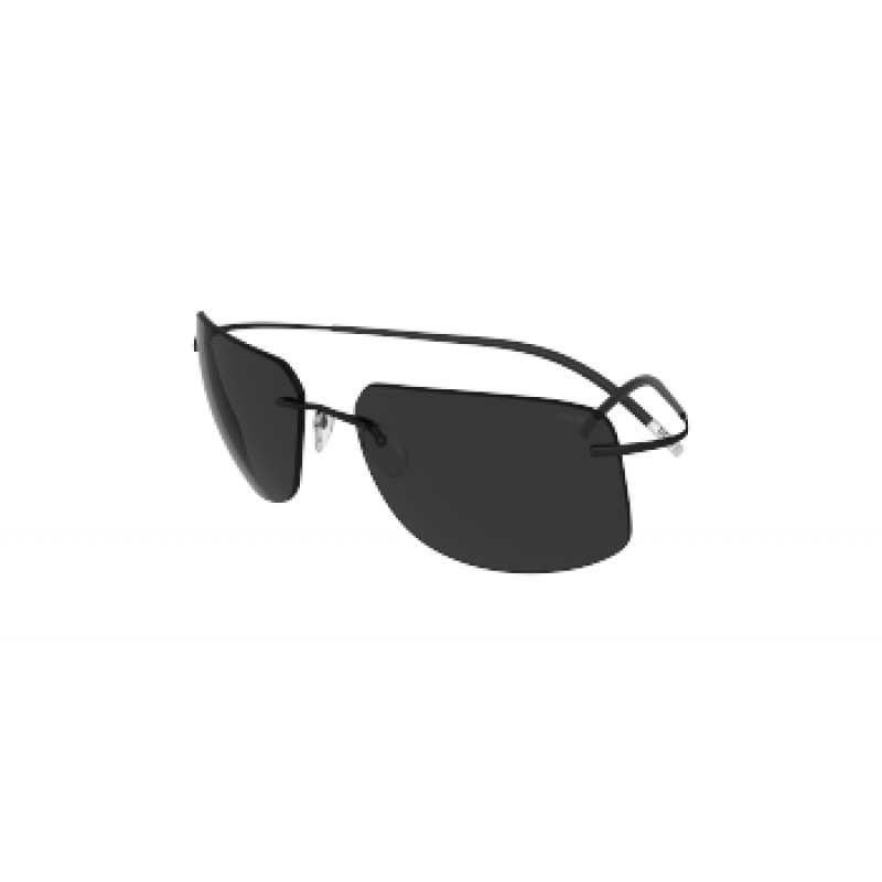 Sunglasses Silhouette TMA Icon 8698 9140 Pure Black 63mm