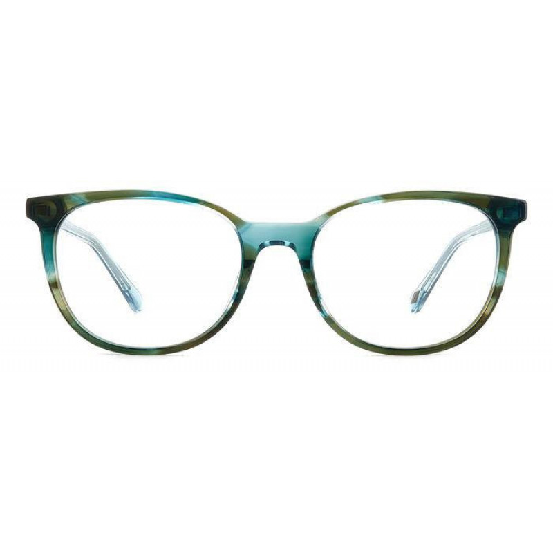 Eyeglasses Fossil FOS 7143 6AK Green Horn Eyeglasses Fossil FOS 7143 6AK Green Horn