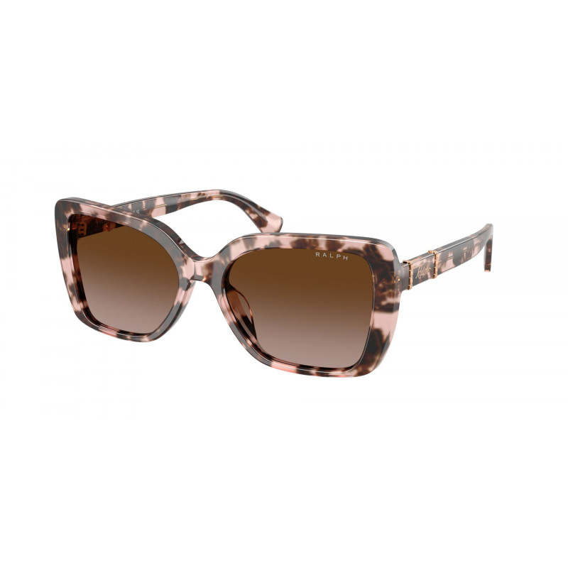 Sunglasses Ralph RA 5356 U 605813 Pink Havana / Gradient Brown Polyamide Standard 55mm