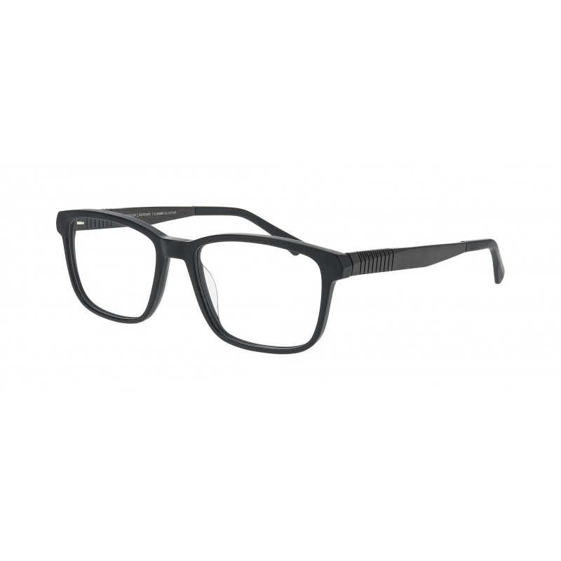 Eyeglasses Pro-design Denmark PROFLEX A 3 6031 Black Dark Matt / Nosepad 53mm
