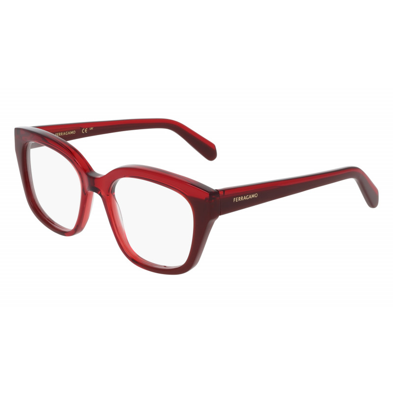 Eyeglasses FERRAGAMO SF 3023 613 Transparent Red/Dark Red Eyeglasses FERRAGAMO SF 3023 613 Transparent Red/Dark Red