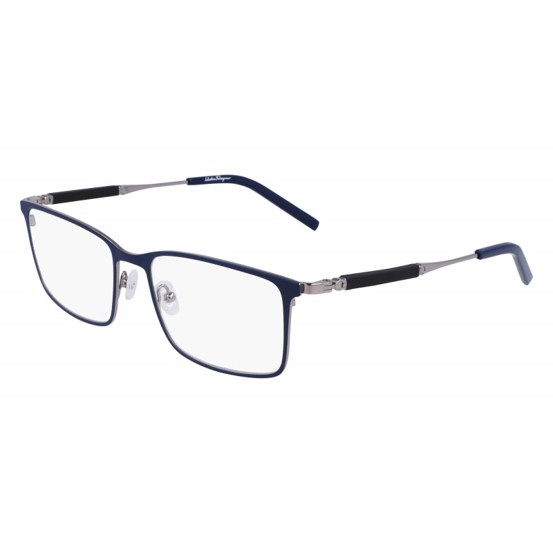 Eyeglasses FERRAGAMO SF 2574 021 Light Ruthenium/Blue Eyeglasses FERRAGAMO SF 2574 021 Light Ruthenium/Blue
