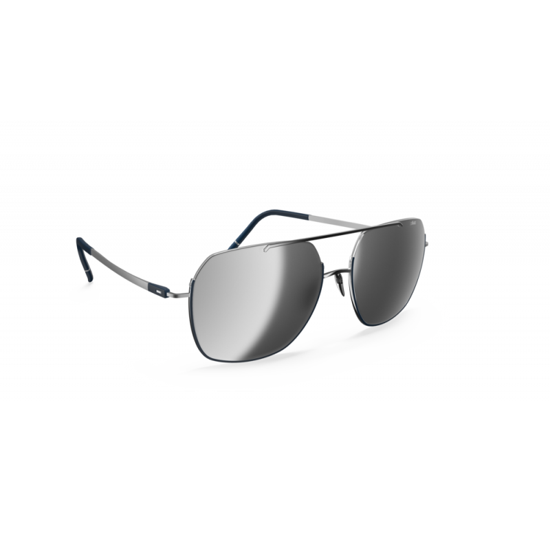 Sunglasses Silhouette Ingonish 8749 7000 Silver/Blue 57mm