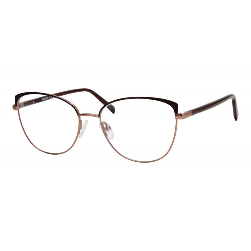 Eyeglasses Adensco AD 253 7W5 Burgundy 53mm
