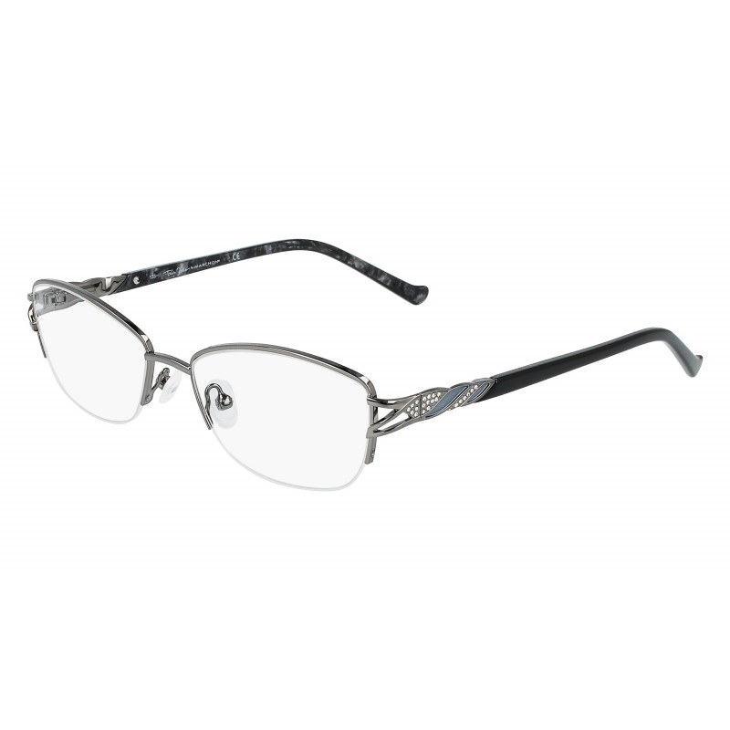 Eyeglasses MARCHON TRES JOLIE 194 070 Gunmetal Eyeglasses MARCHON TRES JOLIE 194 070 Gunmetal