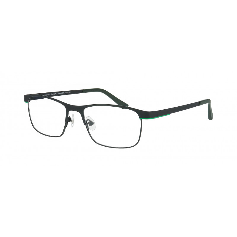 Eyeglasses Pro-design Denmark RACE 6 9531 Green Dark Matt / Nosepad Eyeglasses Pro-design Denmark RACE 6 9531 Green Dark Matt / Nosepad