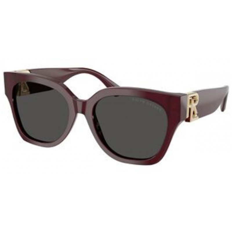 Sunglasses Ralph Lauren RL 8221 508387 Solid Bordeaux / Dark Grey Polyamide Standard 55mm