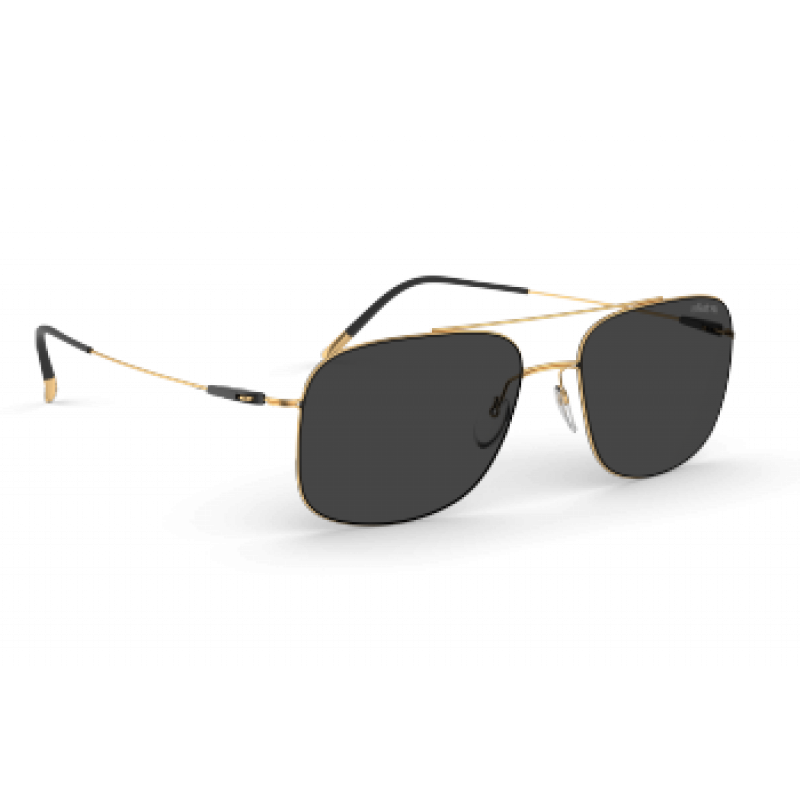 Sunglasses Silhouette Titan Breeze 8716 7530 Gold 56mm