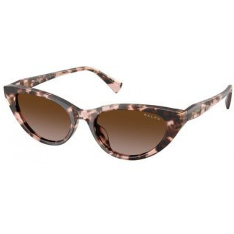 Sunglasses Ralph RA 5352 U 605813 Shiny Pink Havana / Gradient Brown Polyamide Standard 53mm