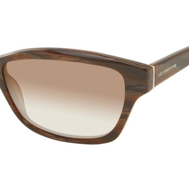 Sunglasses Liz Claiborne L 574 /S R9HA Ha Brown Shaded Sunglasses Liz Claiborne L 574 /S R9HA Ha Brown Shaded