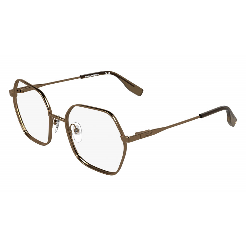 Eyeglasses KARL LAGERFELD KL 363 717 Amber Gold Eyeglasses KARL LAGERFELD KL 363 717 Amber Gold