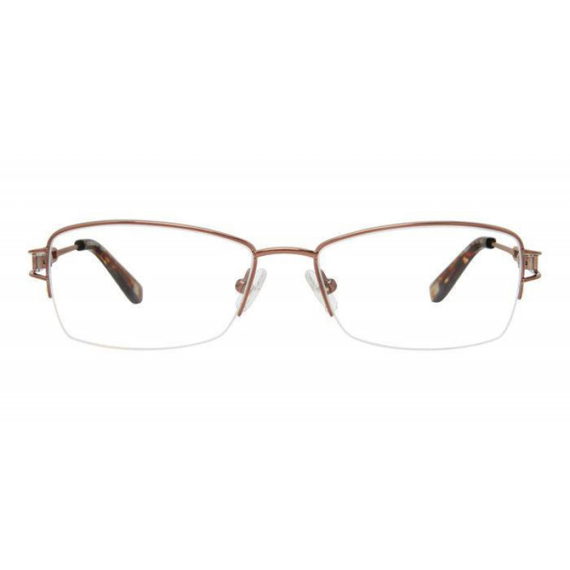 Eyeglasses Liz Claiborne L 668 /T TUI Brown Eyeglasses Liz Claiborne L 668 /T TUI Brown