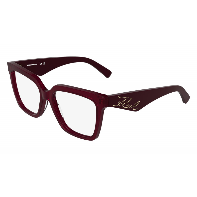 Eyeglasses KARL LAGERFELD KL 6250 601 Burgundy 53mm