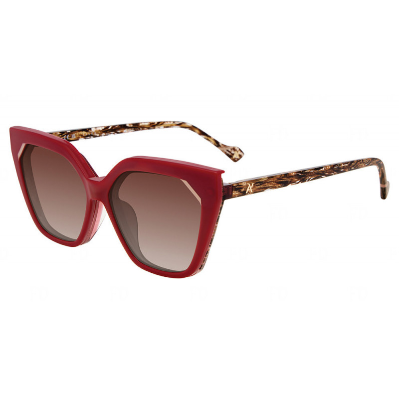 Sunglasses Yalea UYA 269 9wap Transparent Red 56mm