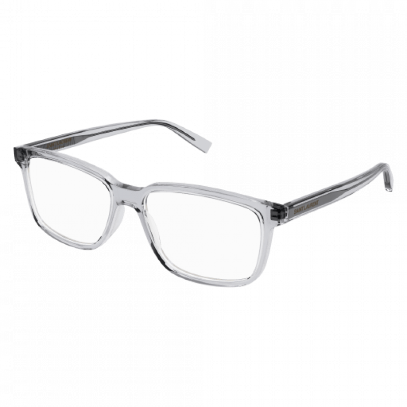 Eyeglasses Saint Laurent SL 458 - 007 Grey / Transparent 56mm