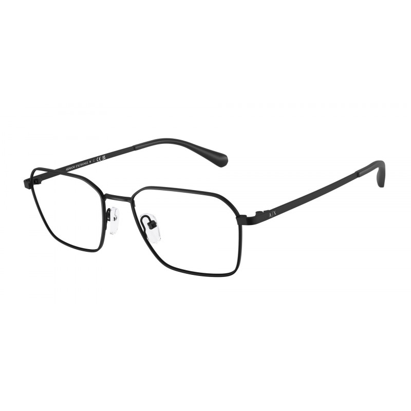 Eyeglasses Armani Exchange AX 1079 6000 Matte Black Demo Lens 53mm