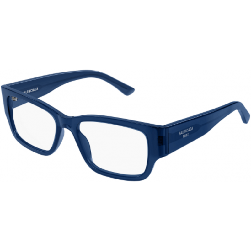Eyeglasses Balenciaga BB 0371 O- 003 Blue / Transparent 53mm