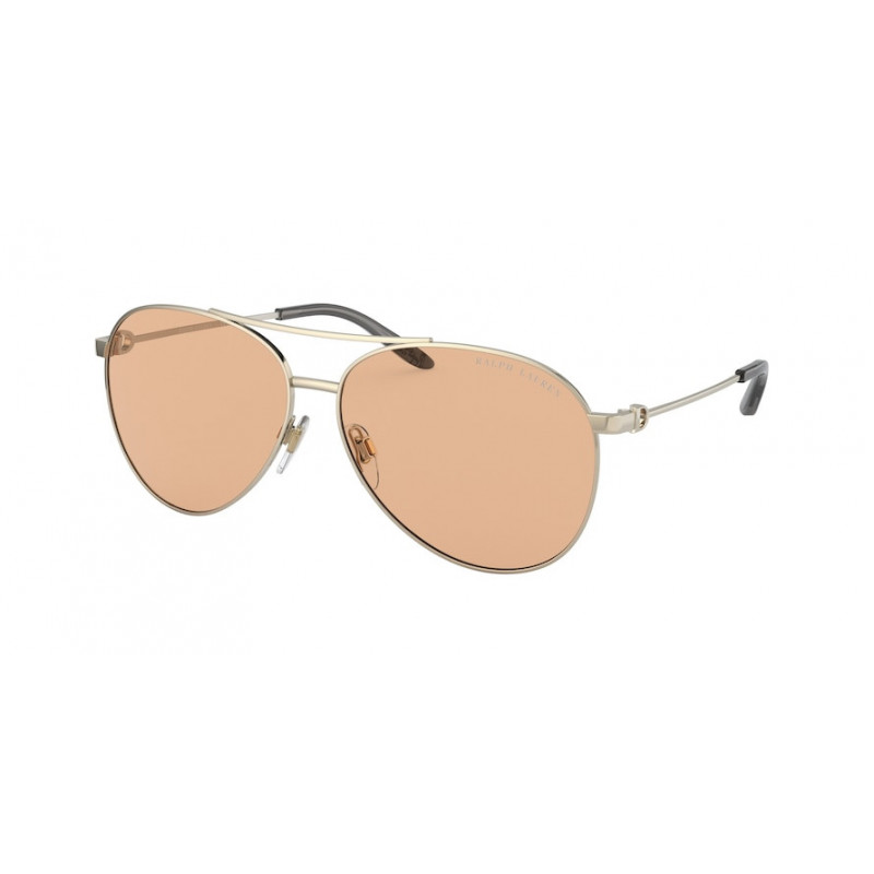 Sunglasses Ralph Lauren RL 7077 9316/3 The Andie Shiny Pale Gold Dark Sunglasses Ralph Lauren RL 7077 9316/3 The Andie Shiny Pale Gold Dark